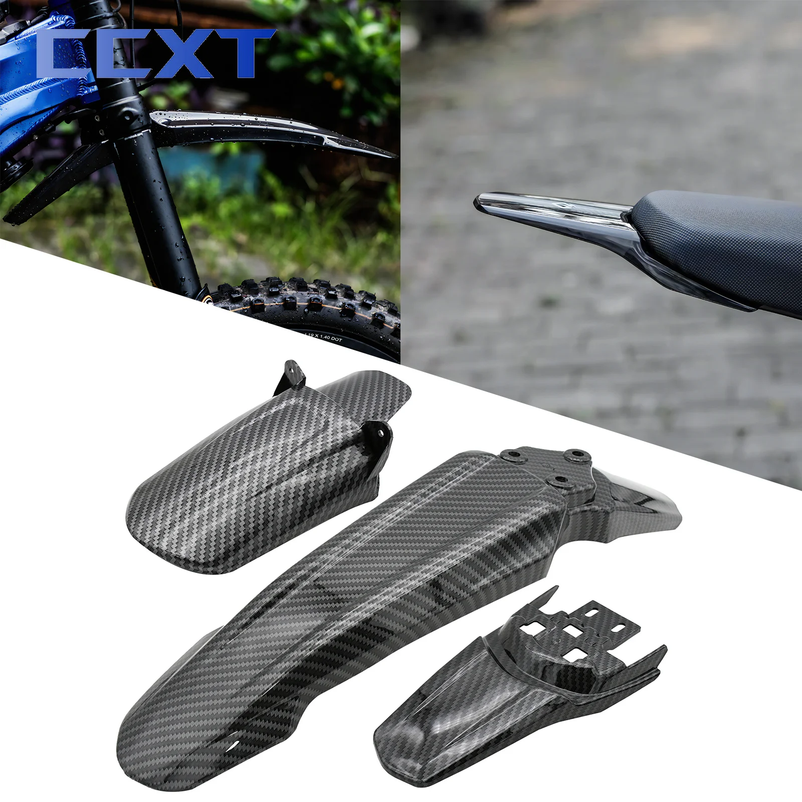 Electric Bike Refit Motorcycle Front Rear Wheel Mudguards Fender For Segway X260 X160 For Sur Ron Sur-Ron Surron Light Bee X & S