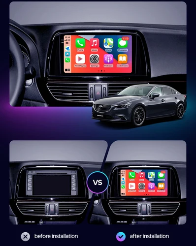 Imagen 2 del producto Android 15 para Mazda 6 GJ Atenza 2012 2013 2014 2015 2016 2017 Carplay Auto Multimedia todo en uno Radio de coche reproductor de vídeo GPS