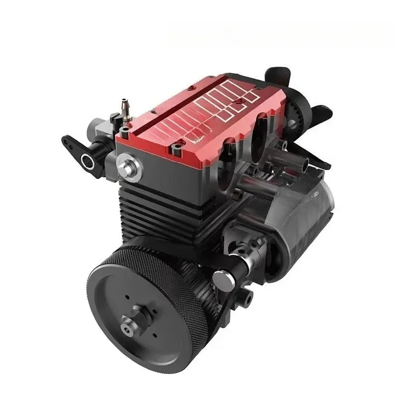 

Miniature twin cylinder internal combustion engine model L200