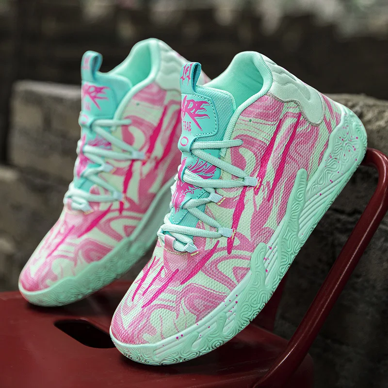 

New Men Basketball Shoes Sports Shoes Training Outdoor Unisex Running Trainer Light Breathable Athletic High Quality Sneakers