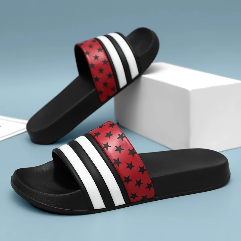 High Quality Brand Hot Sale Summer Men\'s Slippers Breathable Beach Slippers Men Fashion Casual Outdoor Men Shoes Big Size 48
