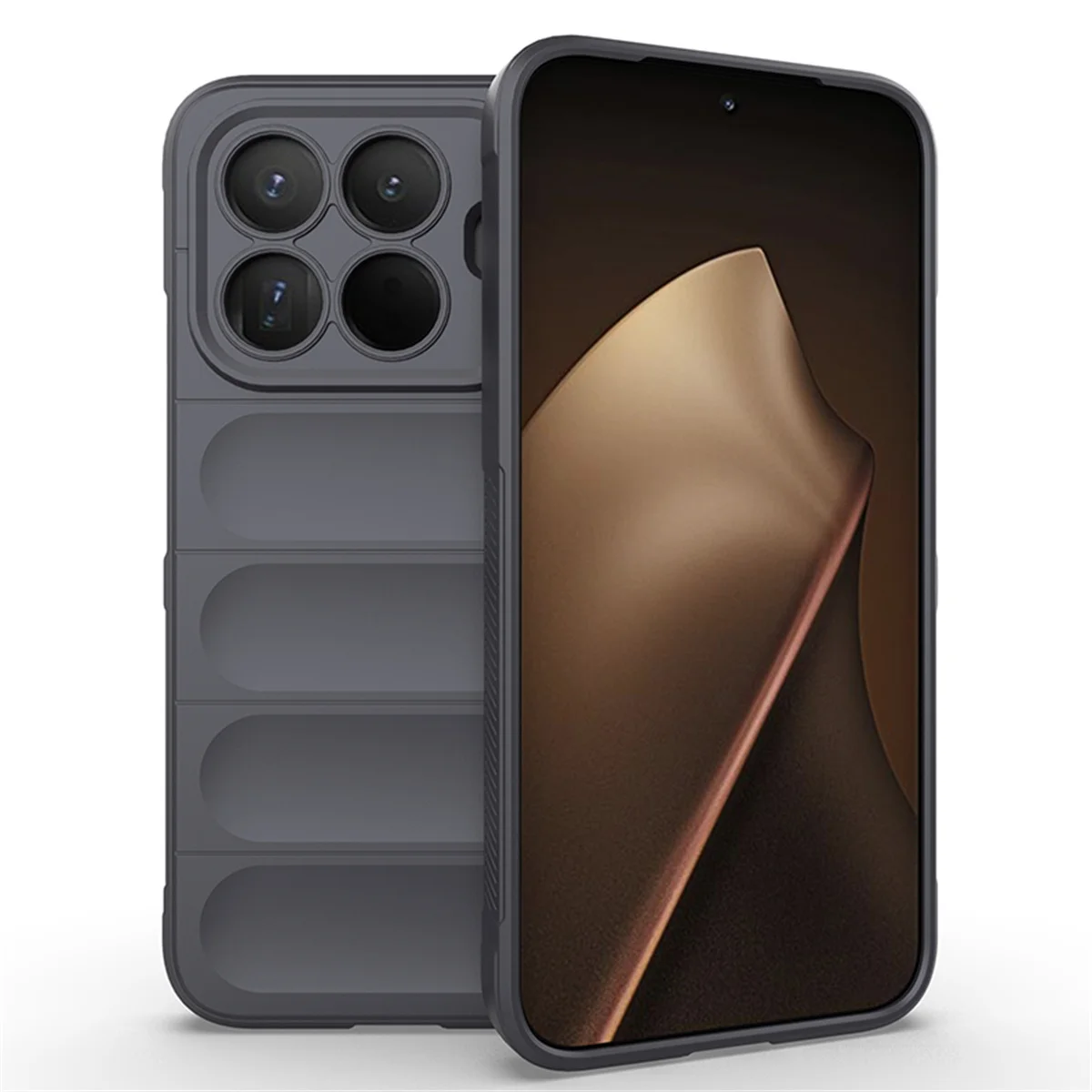 Flüssiges Silikon Anti-Sturz Stoßfeste Handyhülle für Xiaomi Mi 15T Pro 17 Pro Max 17Pro 17 Weiche Schutz-Rückabdeckung Funda Coque