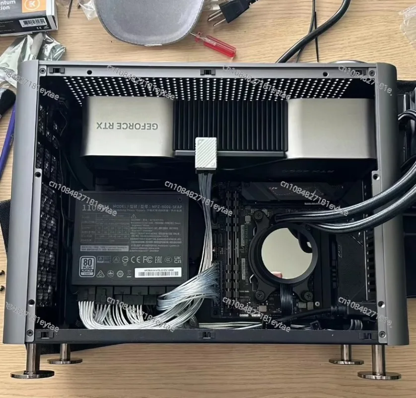 هيكل Mcprue Apollo S ITX 3.0، هيكل كمبيوتر ITX، هيكل كمبيوتر Apple باللون الأسود