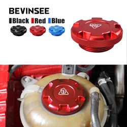 BEVINSEE Coolant Reservoir Cap for Audi A3 TT Q3 for VW for Golf MK7 MK8 GTI R for Tiguan for Scirocco for SEAT Leon for Skoda