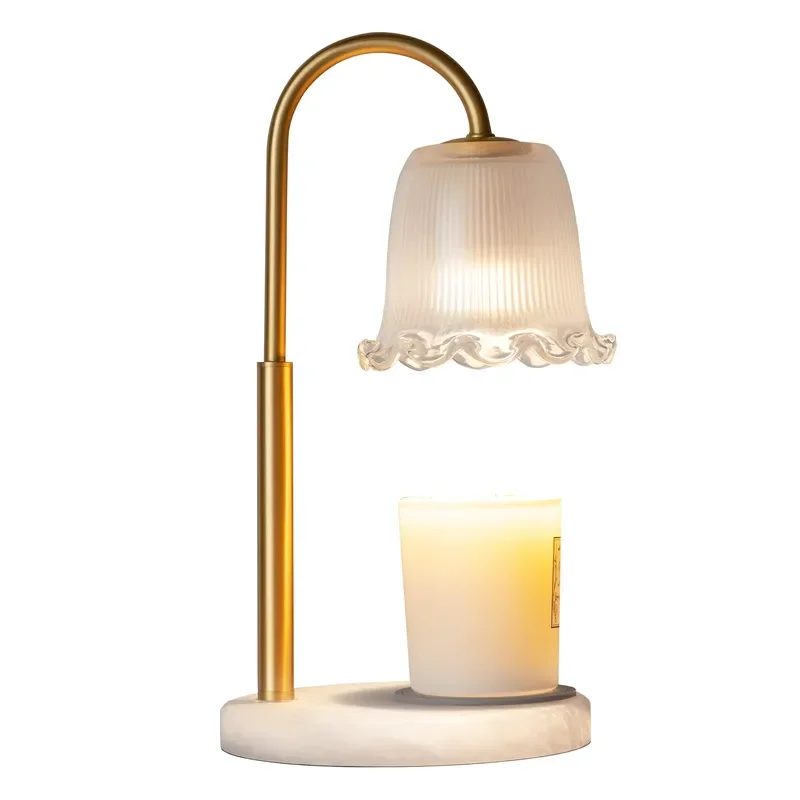 for Aeslan Floral Atmosphere Aromatherapy Desk Lamp Molten Wax Candle Lamp