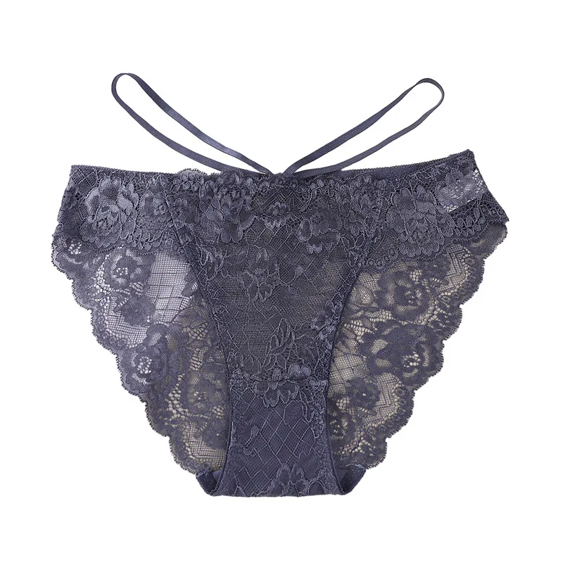 

Нижнее белье Европа Америка трансграничное кружево с подтяжкой высоты сексуальные дышащие женские треугольные брюки с низкой талией из чистого хлопка с промежностью