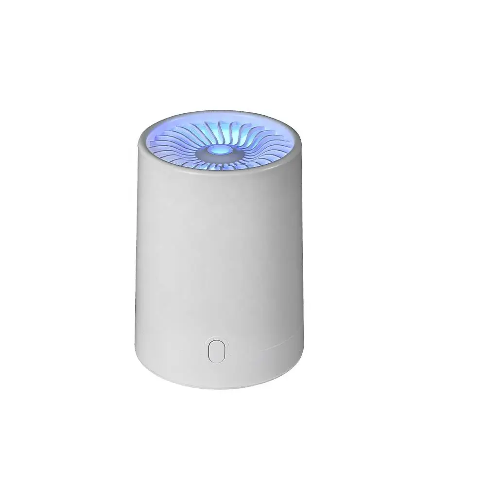 

Ultrasonic USB Essential Oil Diffuser, 160ml, Wood Grain Silent Desktop Mini Humidifier, Colored Lights, Suitable for Home Use