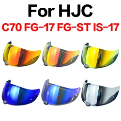 For HJ-20M Helmet Visor for HJC C70 FG-17 IS-17 FG-ST HJ-20ST Motorcycle Helmet Glasses Motorbike Helmet Night Vision Visor