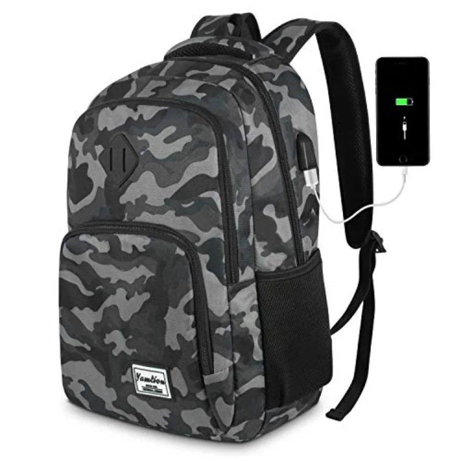 Backpack Teenager Boy Man School Bag Computer School Business Leisure College School School Work University Travel School