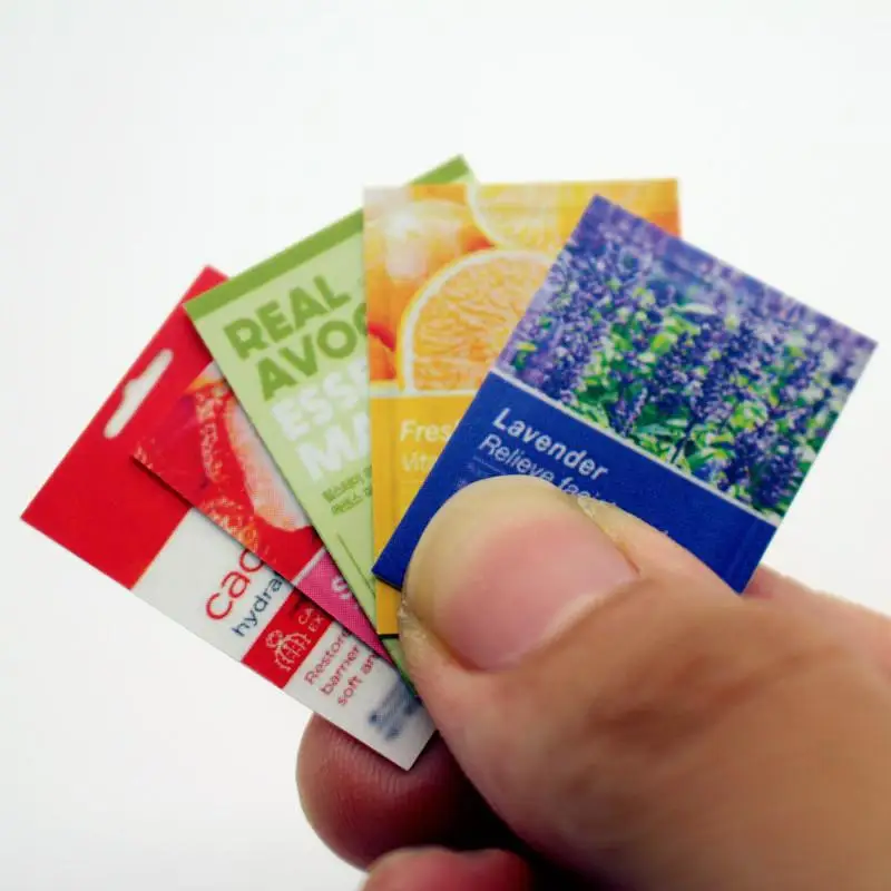 [JN] 5 قطعة/25 قطعة عناصر صغيرة لطيفة قناع الوجه مجموعة العناية بالبشرة المنمنمات محاكاة لوازم الحمام