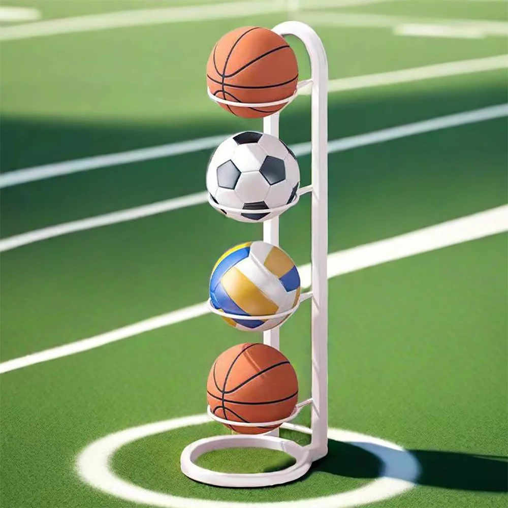 Indoor Children Basketball Storage Rack Home Put Balls Football Storage Basket Placed Shelf Kindergarten Volleyball Stand Holder