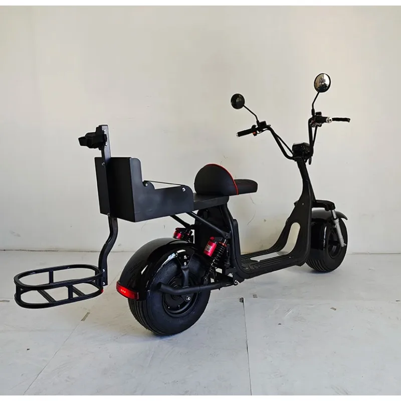 Brand New US/EU Warehouse 1500W 2000W Electrical Moto Fat Tire Electric Motor Bike Scooter Citycoco with Golf Bag Holder golf ra