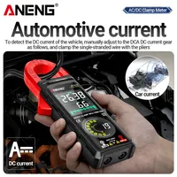 ANENG CAT III 6000 Count True RMS Tester DC/AC Voltage Clamp Meter VA Reverse Color Display Screen Multimeter Current Tool ST213