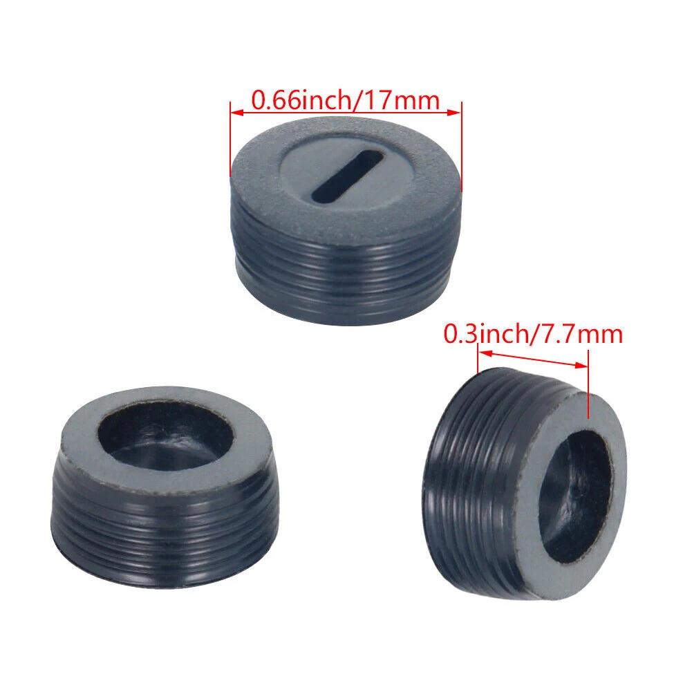 10pcs Carbon Brush Cover Cap Plastic Holder Hand Electric Drill Angle Grinder For Motor Accessories Replacement Part Power Tool