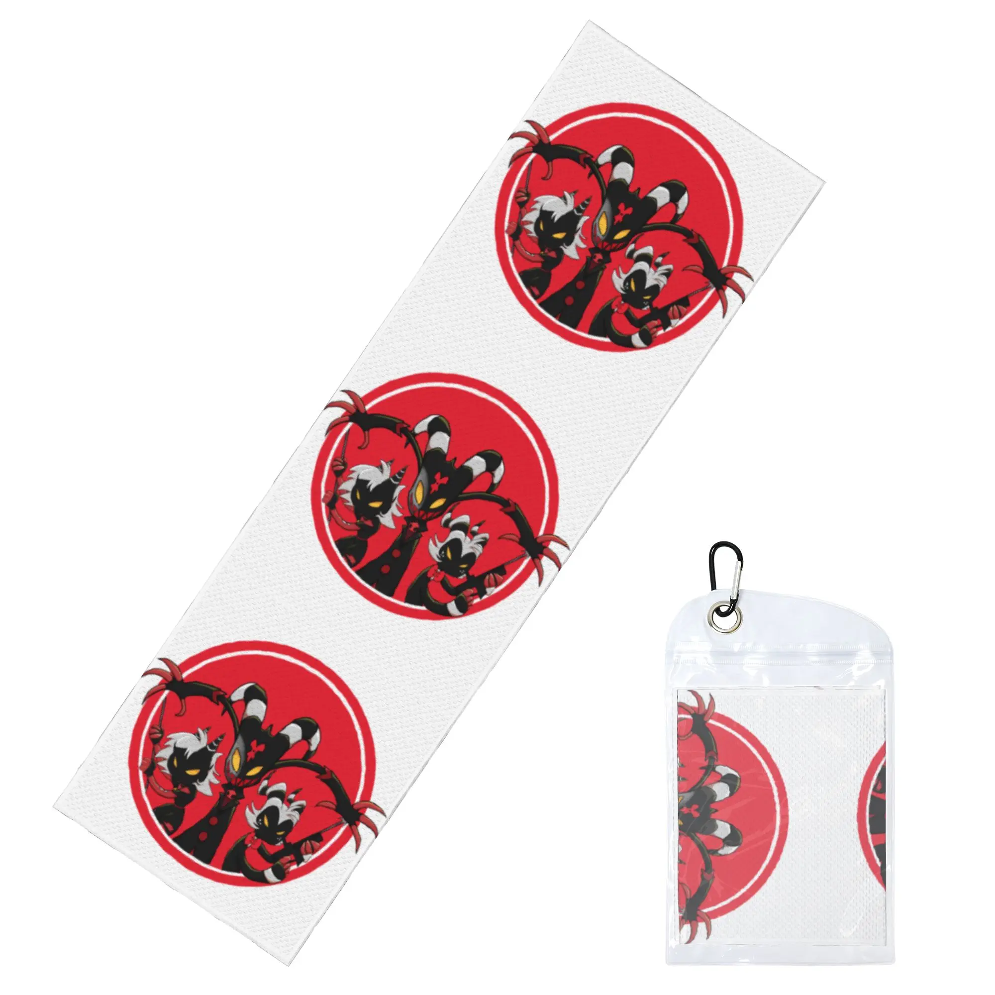 Helluva Boss Animated Musical Film Towel Quick Dry  Super Soft  Fitness and Outdoor Activities Towels