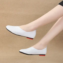 2023 Autumn Hot Sale Shoes for Women Slip-on Women's Flats Round Toe Soft Bottom Shoes Ladies Solid Shallow Women's Flat Shoes