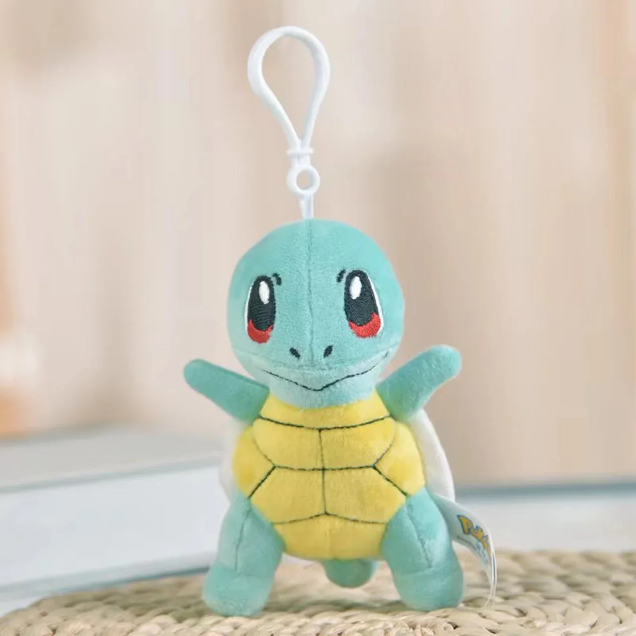 30PC/lot Pokemon Squirtle Charmander Pikachus Bulbasaur Plush Doll 12cm Pendant Stuffed Pendant Keychain Plush Gift Toy