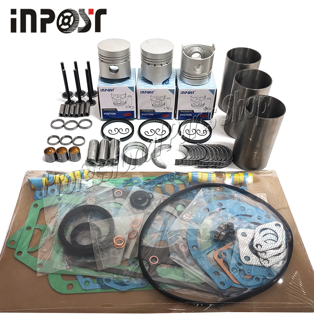 

D1102 New Overhaul rebuild kit For Kubota D1102 engine L2050DT L235DT L2350 L235F tractor