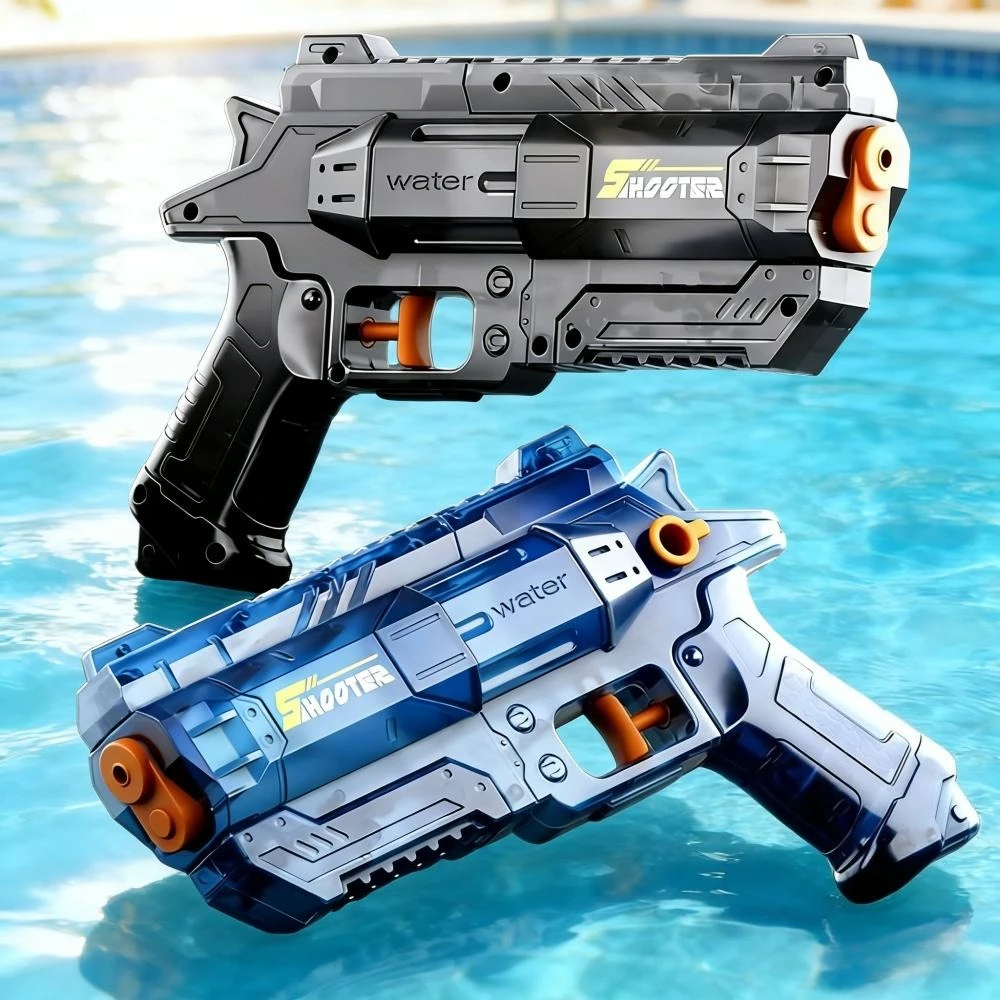 

Водный пистолет-трансформер Burst Mecha Revolver Wing с ручной стрельбой, миниатюрная летняя уличная игрушка для детей и взрослых