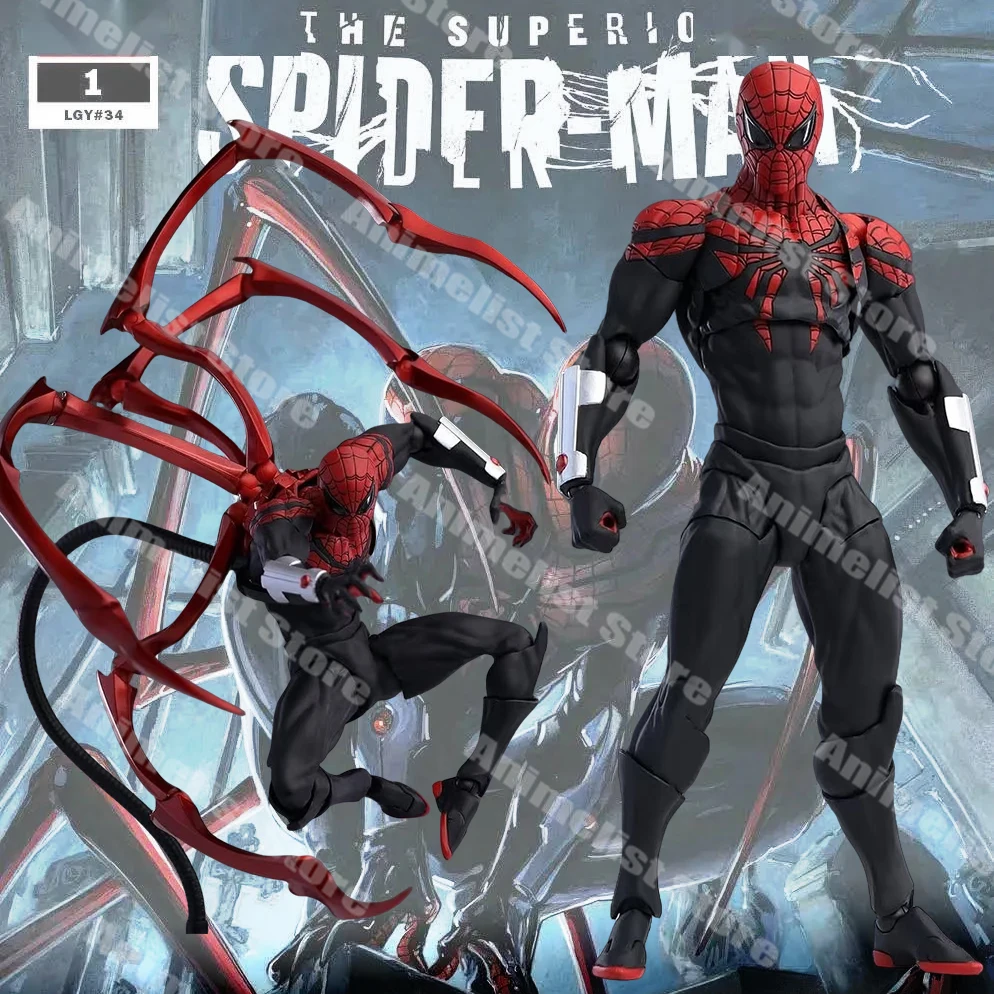 

Mess Toys Superior Spider Man Action Figure Octopus Peter Parker Messtoys Spiderman Neighbor Anime Figure Gifts Ct Toy