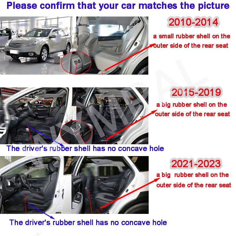 Car Floor Mats For Subaru Outback 2010 2011 2012 2013 2014 2015 2016 2017 2018 2019 2020 2021 2022 2023 Car Accessories