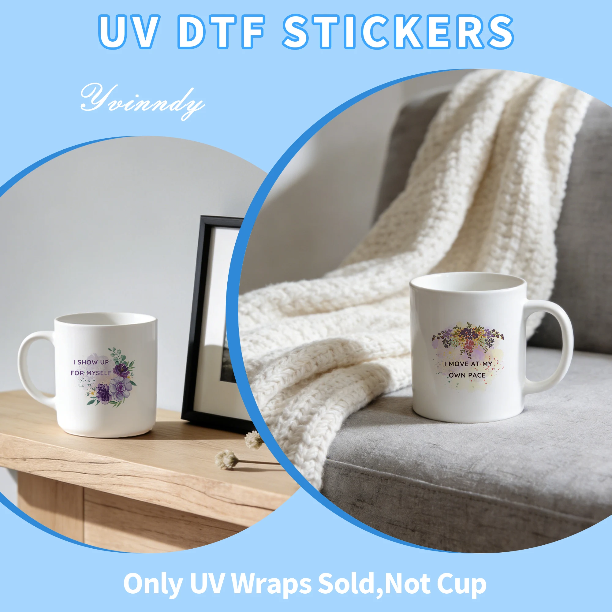 105-teiliges Set SelfLove Digital UV DTF Transfer-Aufkleber DIY Bastelsets mit Kristalletiketten für 16oz Glasbehälter – Detail 4