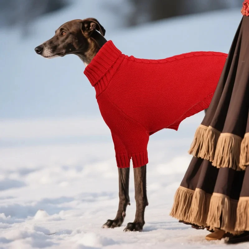 

Dog woolen clothes are warm and comfortable in autumn and winter