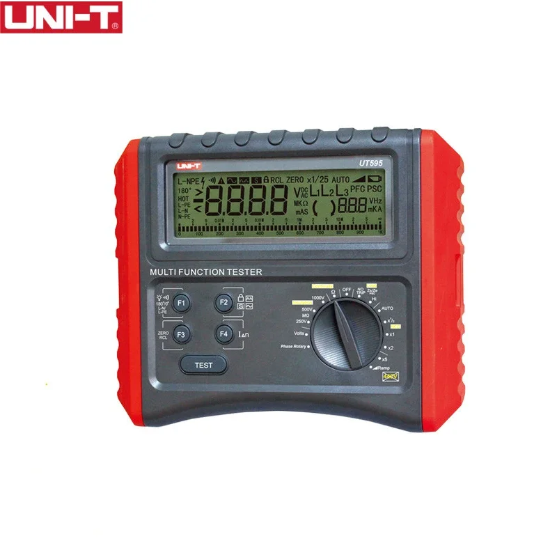 UNI-T Multifunction Loop Testers UT595 Earth Ground Line Loop Impedance Tester Insulation Resistance Meter