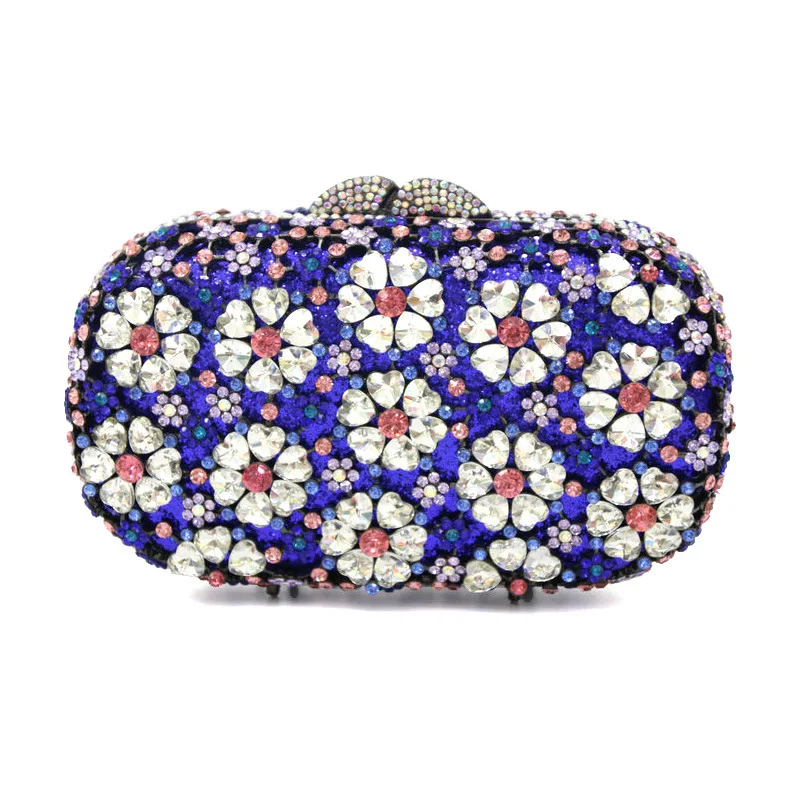 Neues Design Grüne Diamant-Clutch Abendtasche Markendesign Damenhandtasche Soiree Pochette Strass Kristall Party Clutch Taschen – Detail 1
