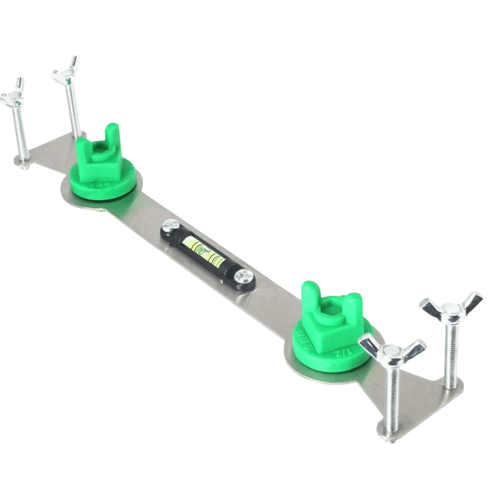 Stainless Steel Pipes Mounting Leveler Multifunctional Hexagonal Faucet Angle Ruler Bubble Level Indicator Multi-Purpose Fixed