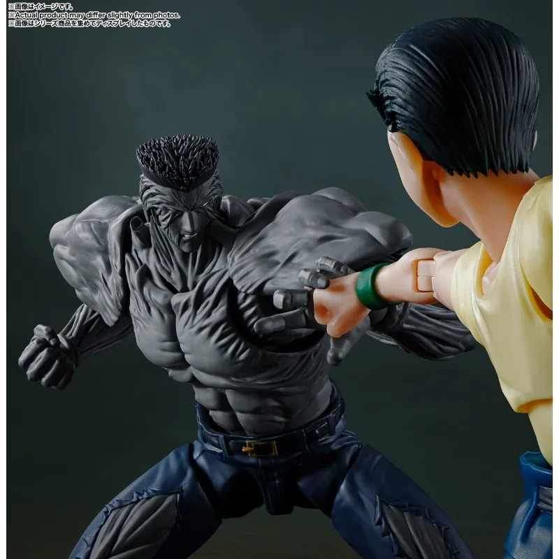 

Bandai in Stock Original S.H.Figuarts YuYu Hakusho Anime Figures Younger Toguro100% Action Figures Toys Gifts Collectible Model