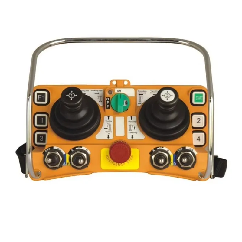 Wireless Radio Control F24-60 Joystick Industrial Remote Control Transmitter UHF Or VHF