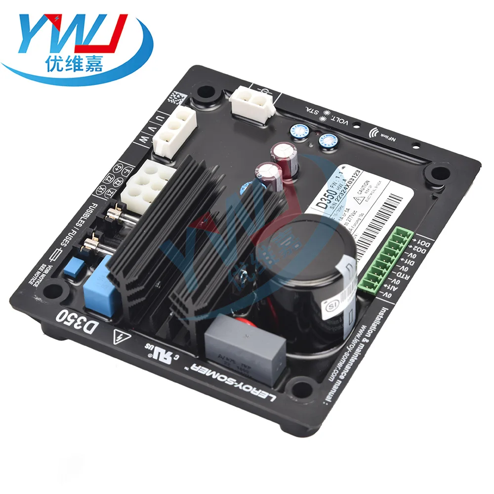 Original AVR D350 Leroy Somer automatic voltage regulator generator spare part voltage regulator board