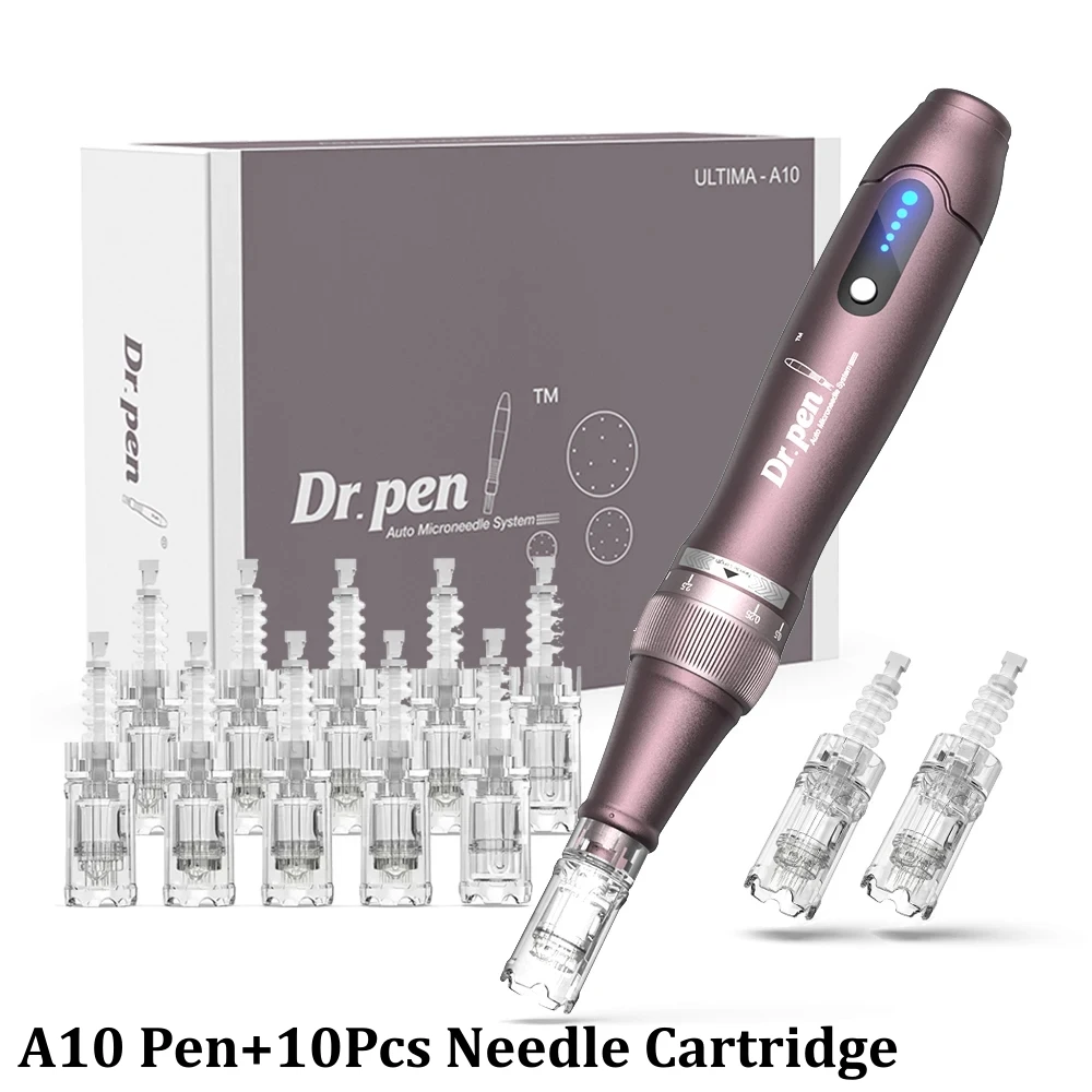 original-dr-pen-a10-wireless-microneedling-derma-pen-facial-beauty-equipment-with-10pcs-needle-cartridge-for-home-use