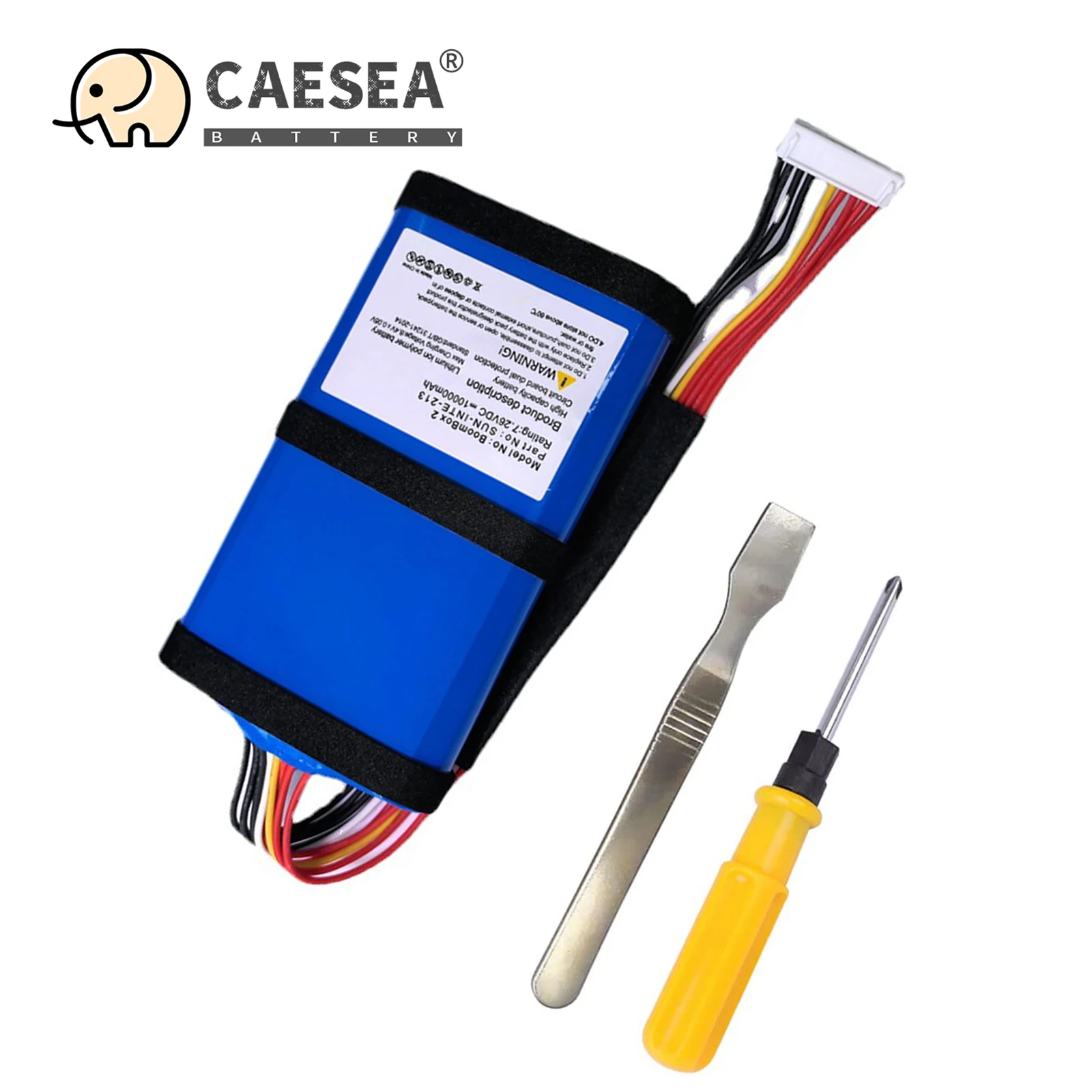 CAESEA 7.2V 10400mAh Replacement Li-ion Battery for JBL Boombox 2 - Fit for SUN-INTE-213, SUN-INTE-268