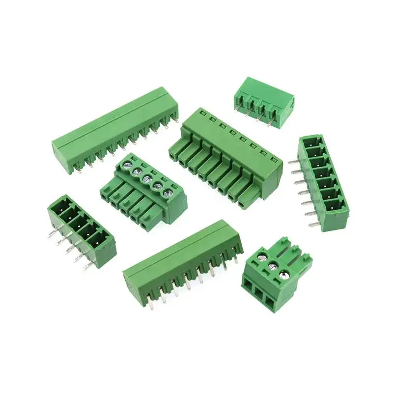 2-5 Sätze KF2EDG 3,81MM PCB-Klemmenblock mit gebogenen und geraden Stiften + Buchse 2/3/4/5/6/7/8/10/12P – Detail 4