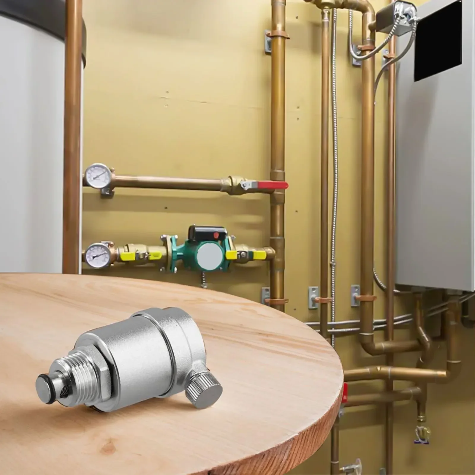 

Effortless Handling with Lightweight Stainless Steel Exhaust Valve DN15/DN20 for Tight Spaces in Plumbing Systems