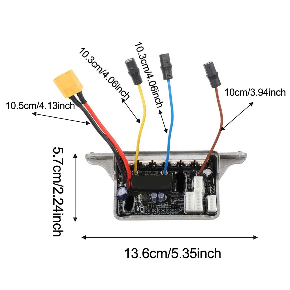 Electric Scooter Maintenance Circuit Board Compact Design Maximum Current 14A Professional Manufacturing For KQI3-Pro