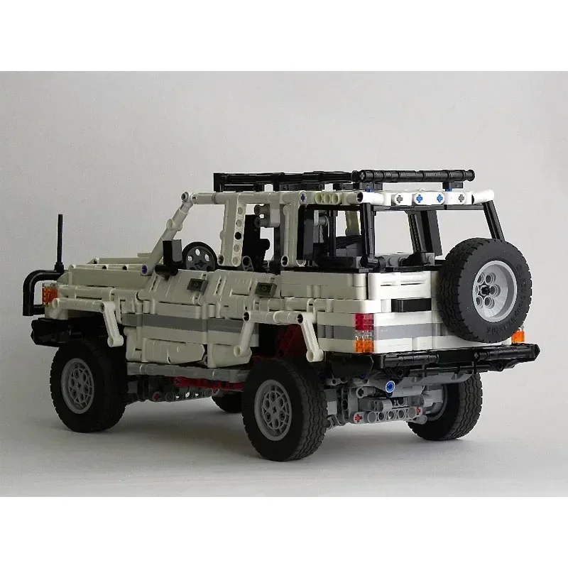 MOC-47249 전기 RC 랜드 크루저 76 Supercar 조립 접합 빌딩 블록 모델 2113 빌딩 블록 부품 어린이 장난감 선물