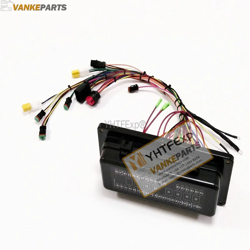 CATERPILLAR EXCAVATOR 307C 312C 320C 320CU 325C 330C 345C 365C 385C FUSE BOX WIRING HARNESS ASSEMBLY HIGH QUALITY 163-6740