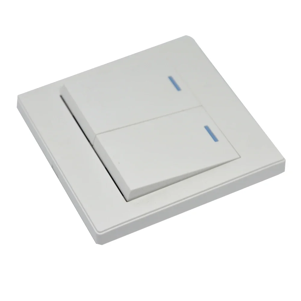 10 Stuks Indoor Wandmontage Plastic Deur Exit Knop Witte Kleur Toegangscontrole Systeem Accessoires Release Wandschakelaar 10A 250V