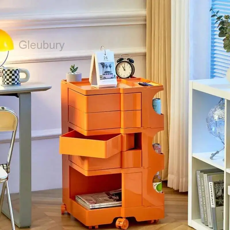 Shop Dedicated Cabinet Modern Barber Trolley Storage Multi-layer Beauty Salon Taquilla Del Salón De Peluquería Salon Furniture