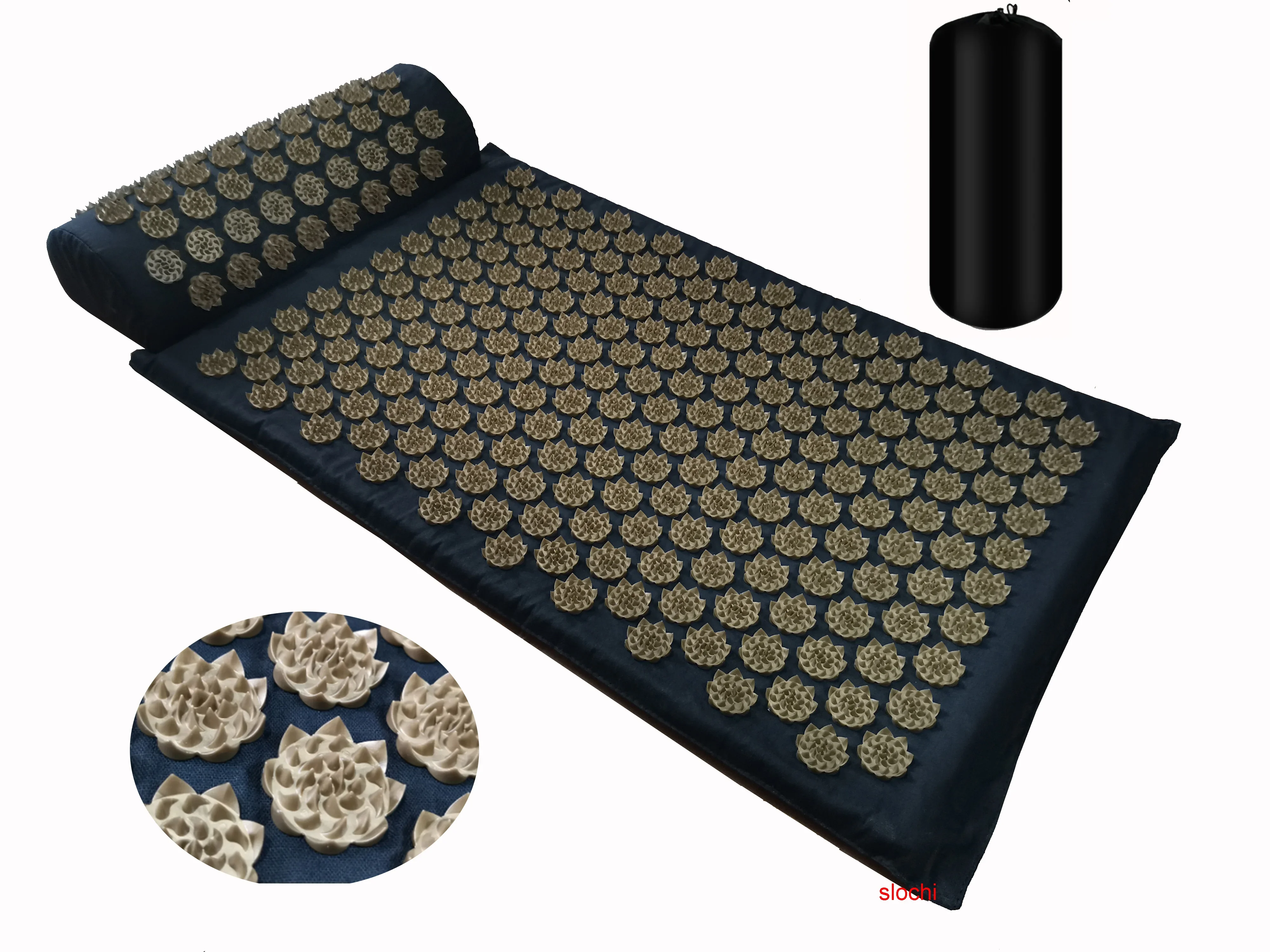 Shakti Mat Massage Yoga Mat Acupressure Spike Mat - Relieve Stress Back Pain, Acupuncture Massage for Body