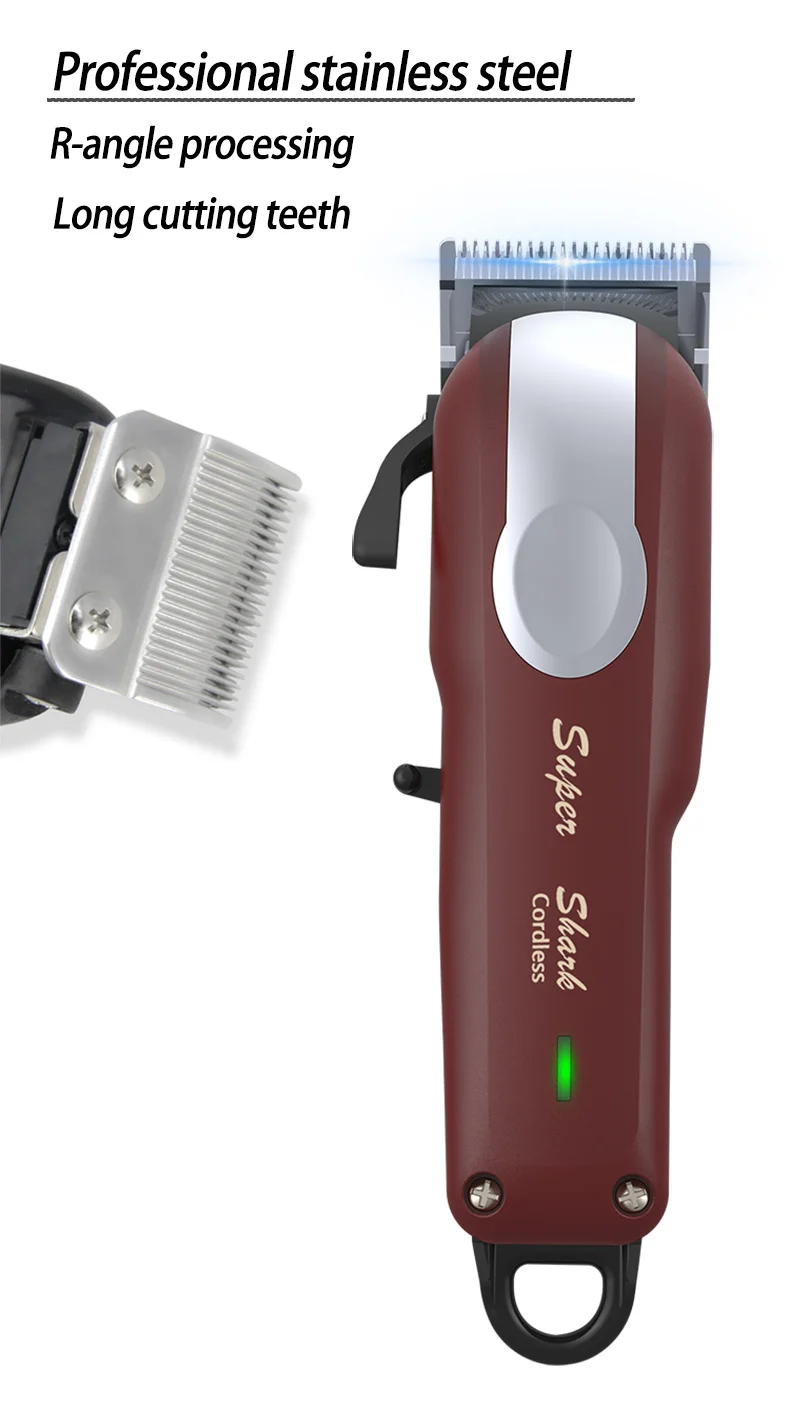 Magicful Professional Hair Clipper Lithium Battery USB Chargeable Trimmer LED Display Home Man Beard Shaver Hair Cutting Machine