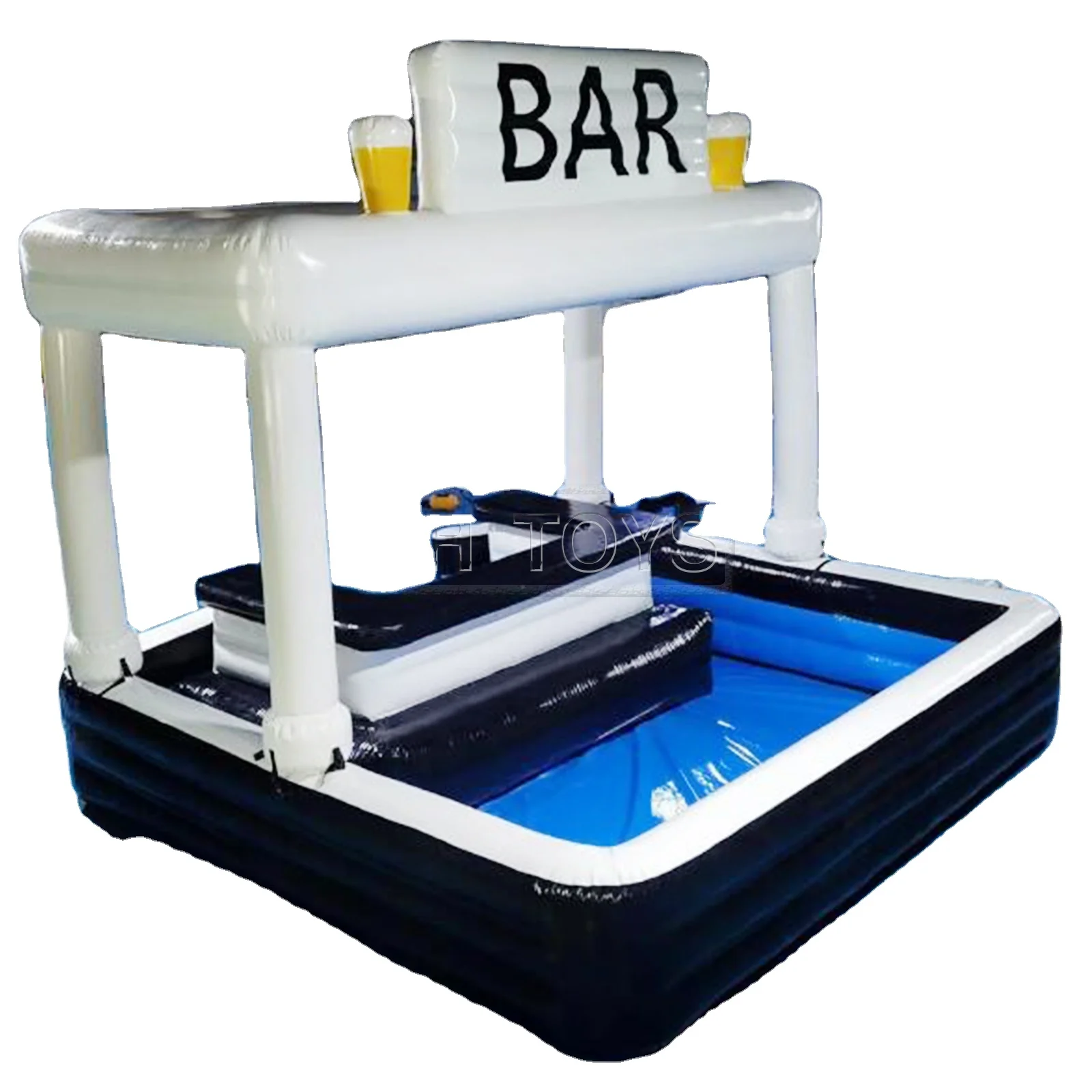 

Water Inflatable Swimming Pool Bouncy Tent Houses With Kids Swimming Pool For Backyard Party Spot