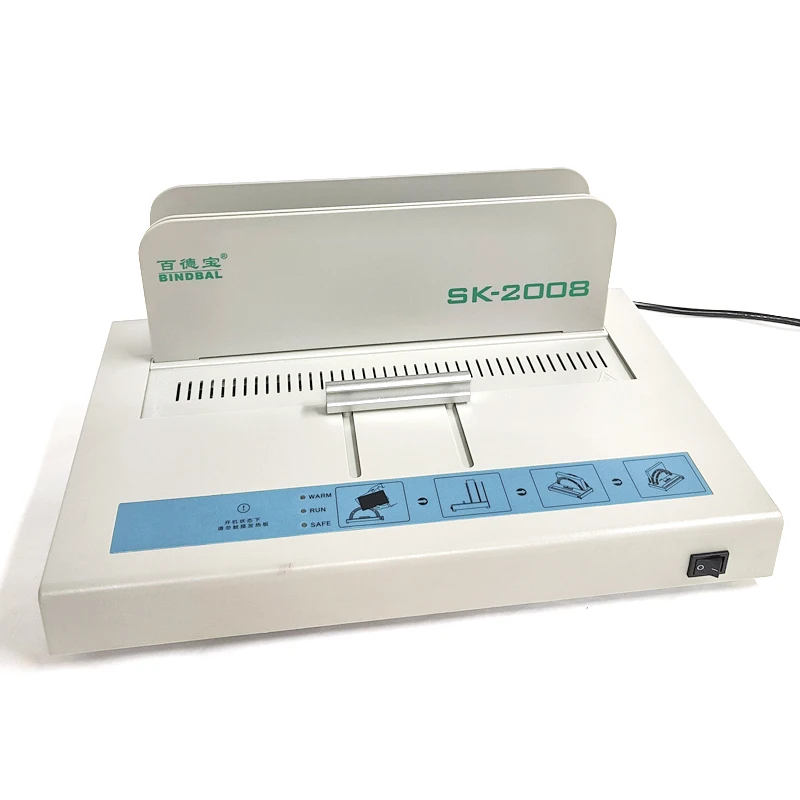 

220V Hot Melt Binding Machine Small Glue Binding Machine Thermal Binding
