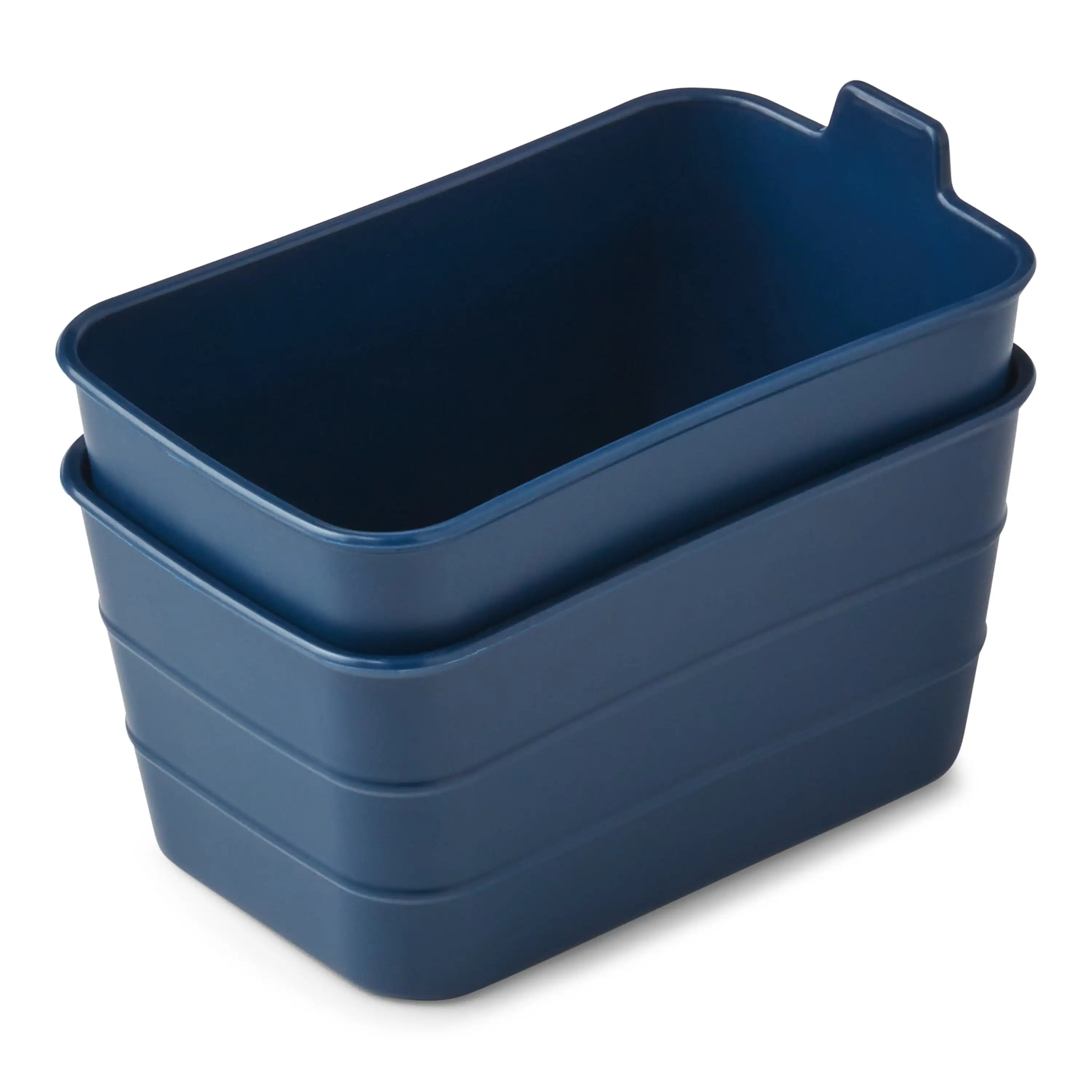 

Set of 5 Flexible Drawer Storage Organizers, Navy Teal Gray, Case of 6, 30 Piece