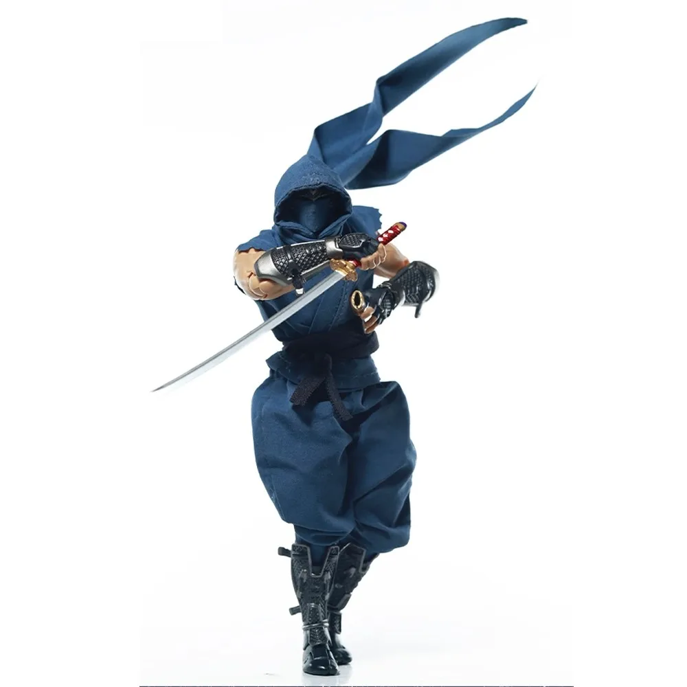 

1/12 Soldier Clothing Accessories Ninja Warrior Uniform Model Fit 6'' Action Figure Body In Stock