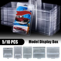 Clear Display Box Protective Case for European Short Card Wheels Automobile Fleet Hot Wheel Series Board Card Gift Box Packaging