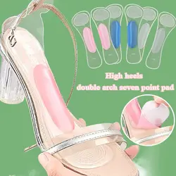 Anti Slip Gel Sole Pads New Arch Support Transparent Sandal Shoe Gel Insoles Pain Relief Foot Care Gel Cushion Insole